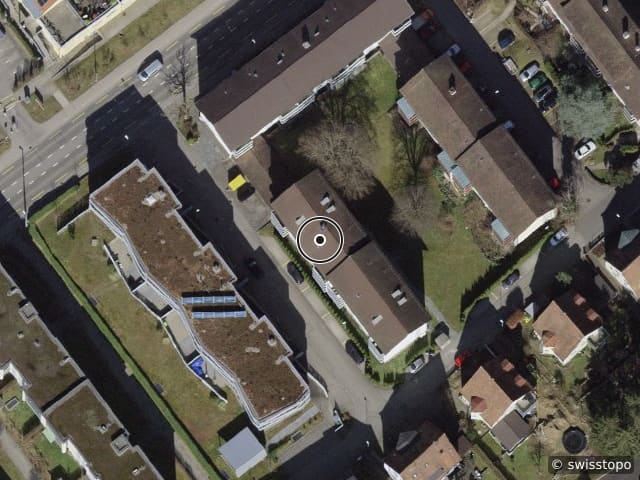 Luftbild Eibenweg 3, Schaffhausen