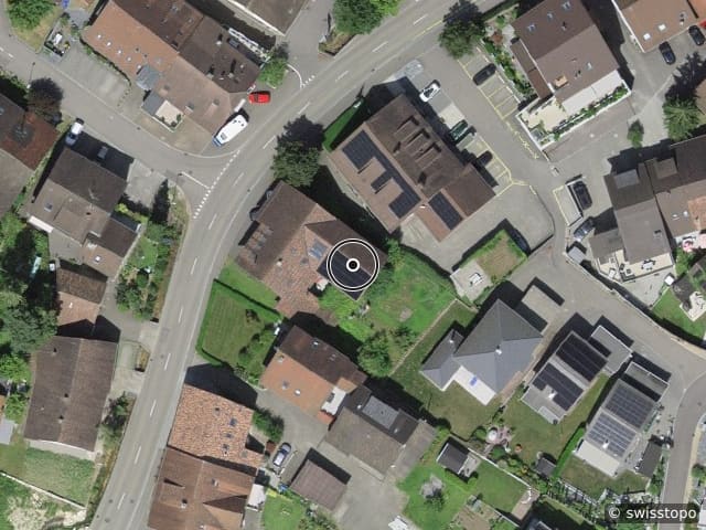 Luftbild Schupfarterstrasse 9, Eiken
