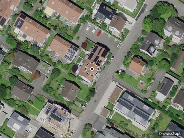 Luftbild Sevogelstrasse 45, Muttenz