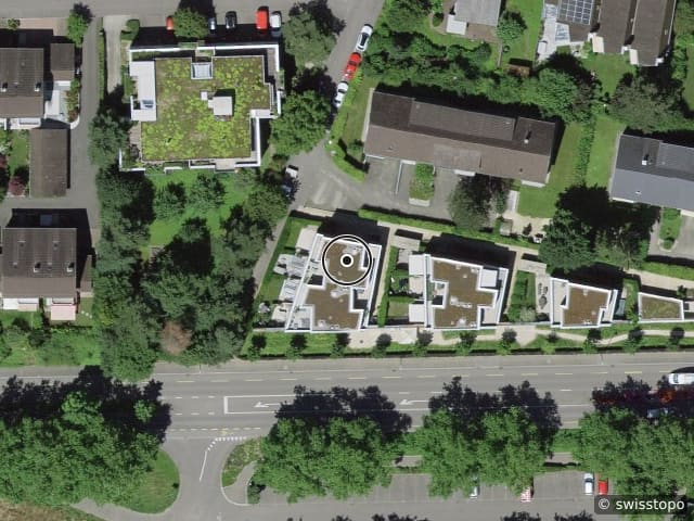 Luftbild Kleestrasse 36, Reinach BL