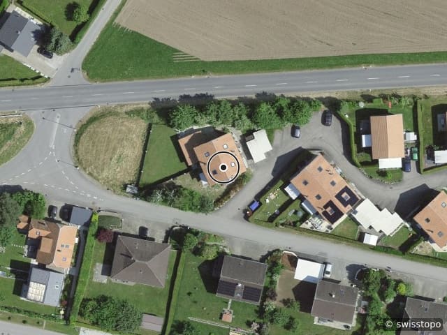 Luftbild Chemin du Clos-d'Illens 56, Wim