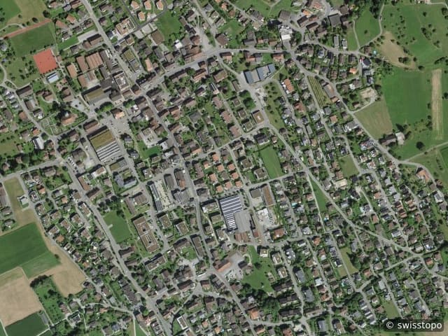 Luftbild Seengen