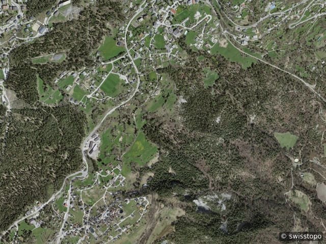 Luftbild Crans-Montana