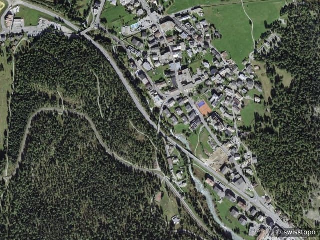Luftbild Pontresina