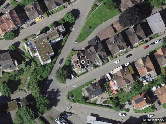 Luftbild Treuackerstrasse 40, St.