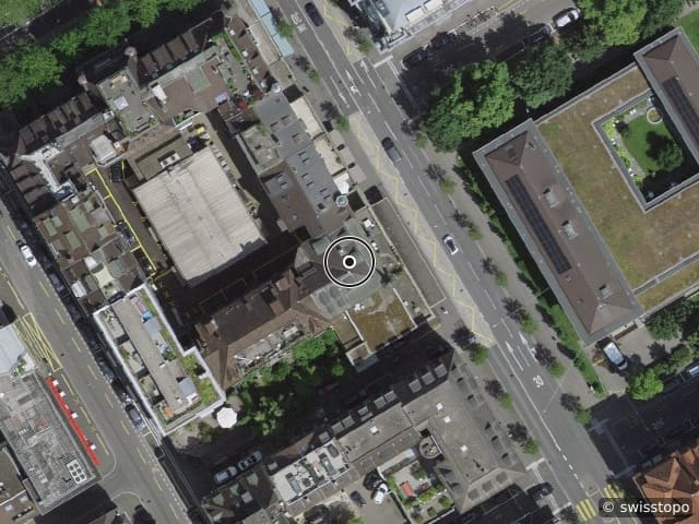 Luftbild Hirschmattstrasse 28, Luzern