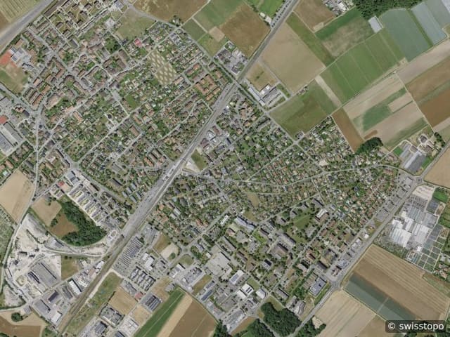 Luftbild Gland