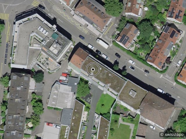 Luftbild Holeestrasse 153, Basel