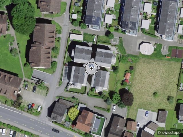 Luftbild St. Josefstrasse 2, Uznach