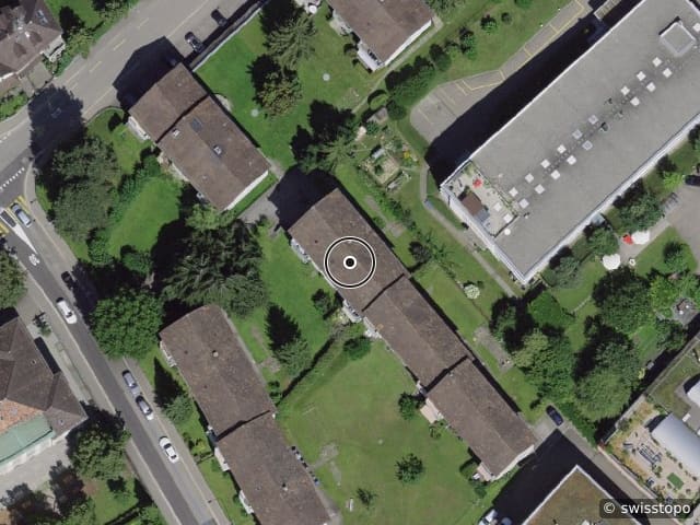 Luftbild Buchentalstrasse 10A, St. Gallen