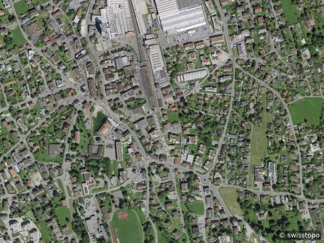 Luftbild Menziken