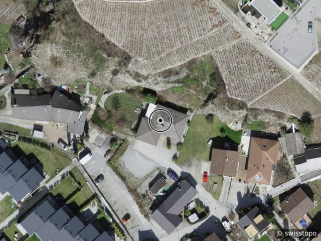 Luftbild Chemin de la Brunière 11, St-Léonard