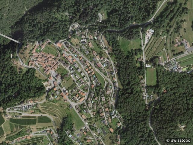 Luftbild Morbio Superiore