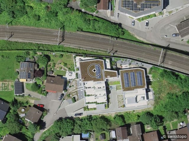 Luftbild Sägegasse 2, Gelterkinden