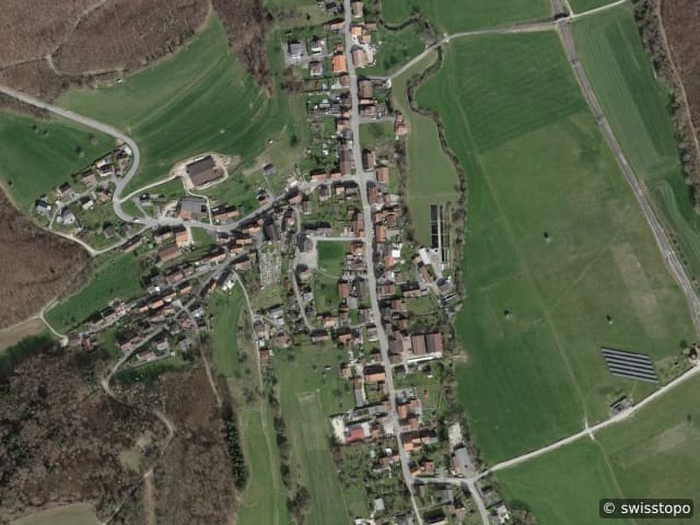 Luftbild Courtemaîche