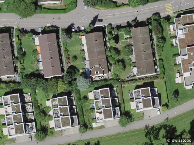 Luftbild Allmendstrasse 37D, Baden