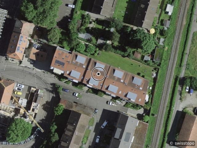 Luftbild Käppeligasse 30, Riehen
