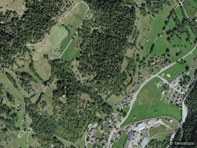 Luftbild Furkastrasse 47, Fiesch