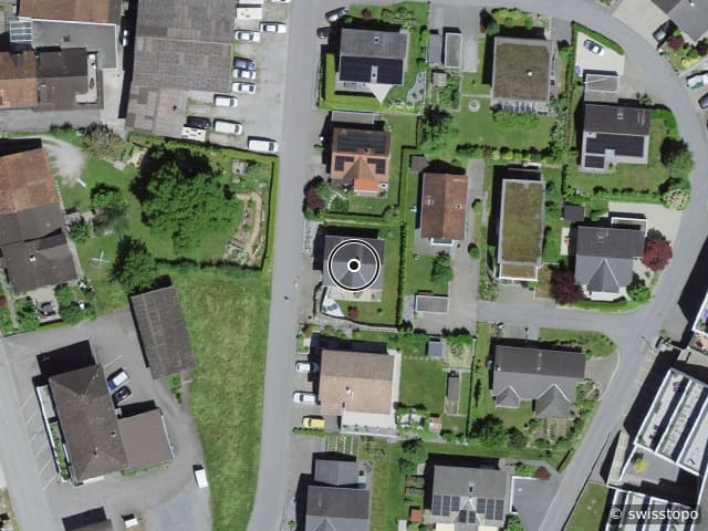 Luftbild Kupfenstrasse 8, Kaltbrunn