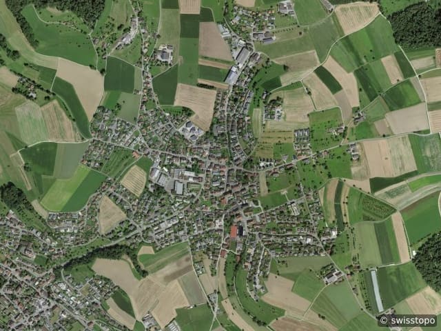 Luftbild Hägglingen