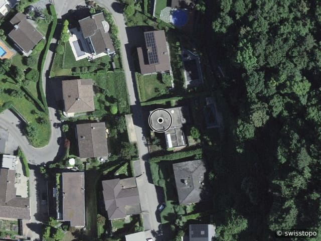 Luftbild Via Probello 26e, Pregassona