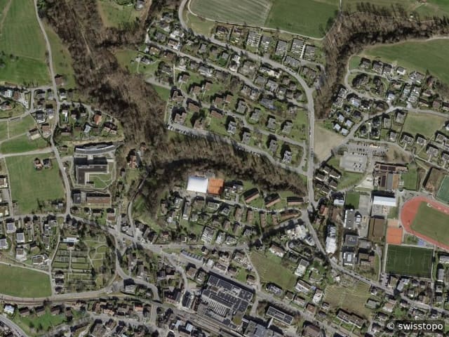 Luftbild Pfannenstielstrasse 121, Meilen