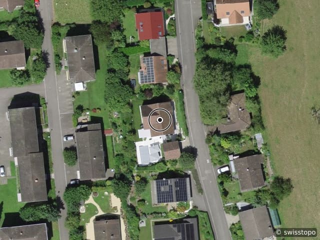 Luftbild Gaispelweg 22, Magden