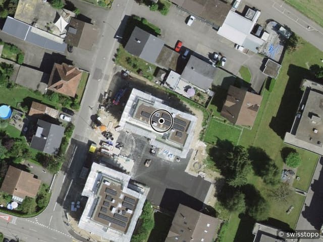 Luftbild Aecherligasse 4, Oftringen