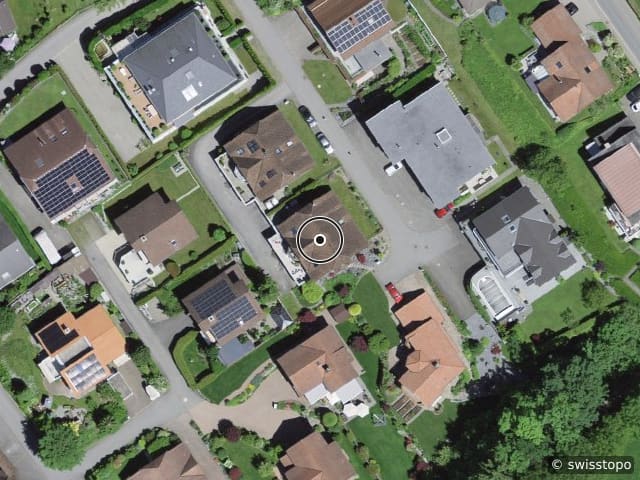 Luftbild Lindenstrasse 46b, Uetliburg