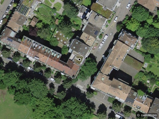 Luftbild Gempenstrasse 78, Basel