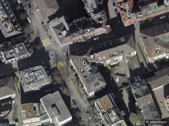Luftbild Dufourstrasse 85, Bitte Ort eingeben