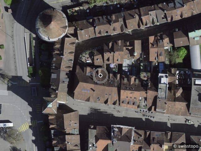 Luftbild St. Urbangasse 4, Solothurn