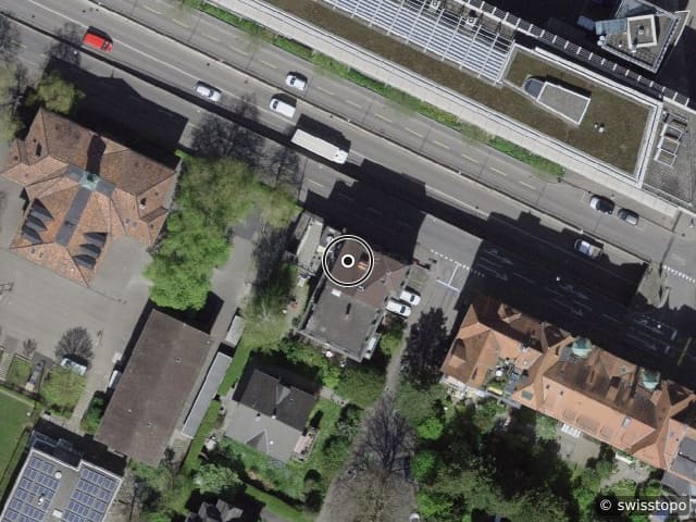Luftbild Eigerstrasse 42, Bern