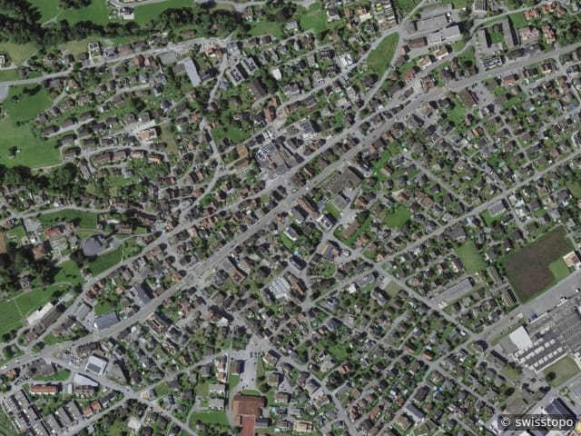 Luftbild Ort s Schartenstrasse 11, Rebstein