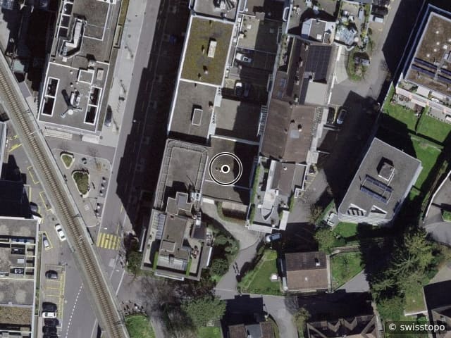 Luftbild Industriestrasse 1b, Zug