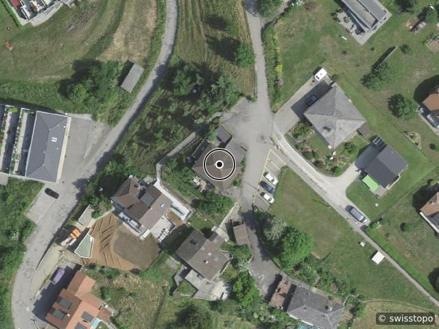 Luftbild Impasse du Belvédère 2, Broc