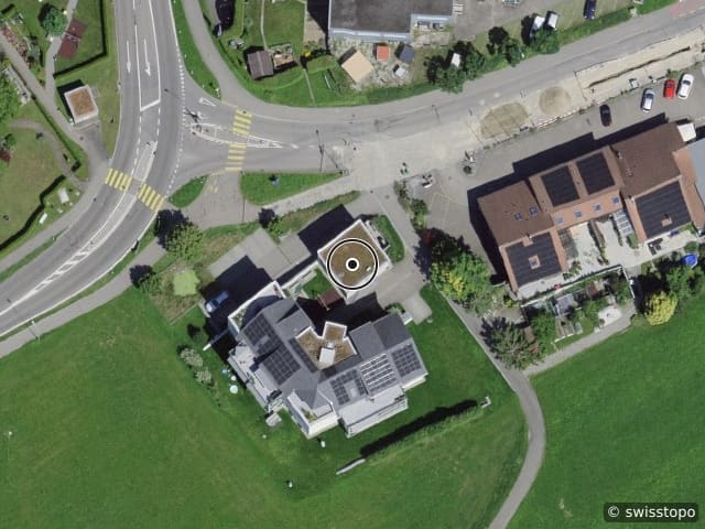 Luftbild Tösstalstrasse 11, Wallenwil