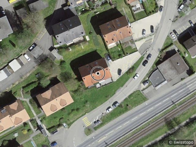 Luftbild Chemin de l'Orgerie 3, Tavannes