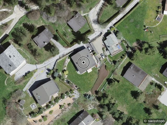 Luftbild Route des Taulettes 29, Randogne