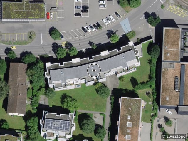 Luftbild Murackerstrasse 5, Lenzburg
