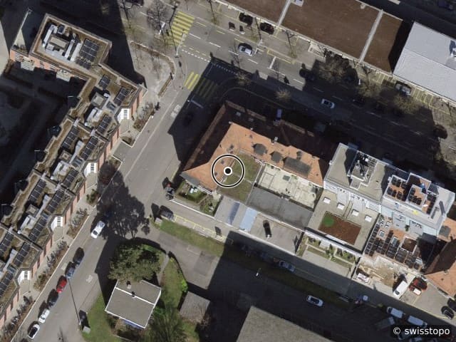 Luftbild Freihofstr. 1, Zürich