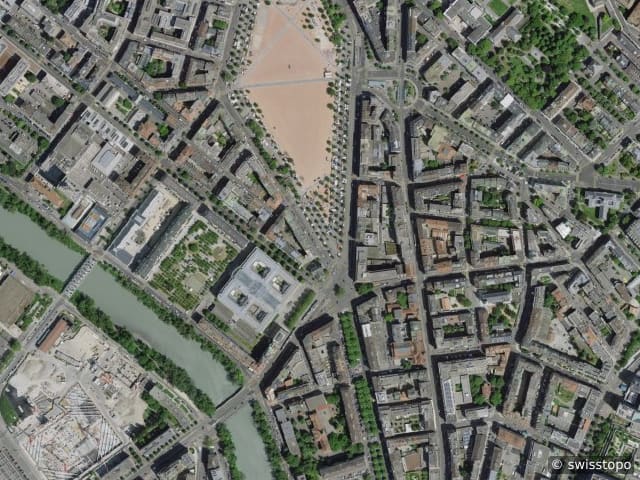 Luftbild Genève