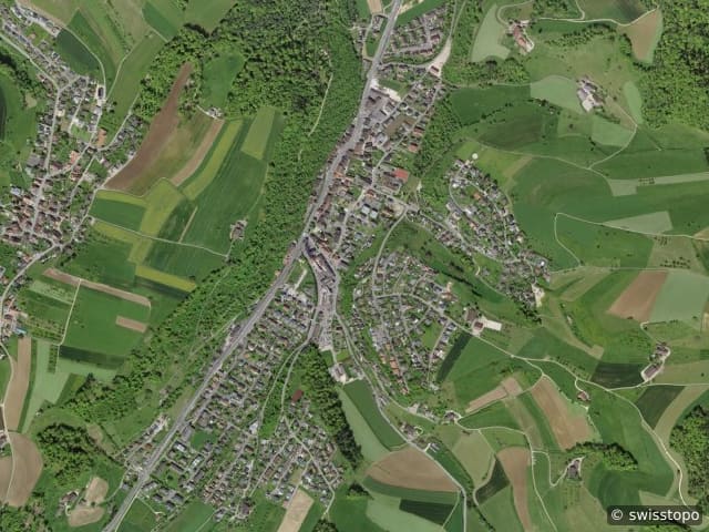 Luftbild Hölstein