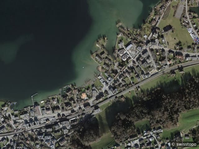 Luftbild Bäch