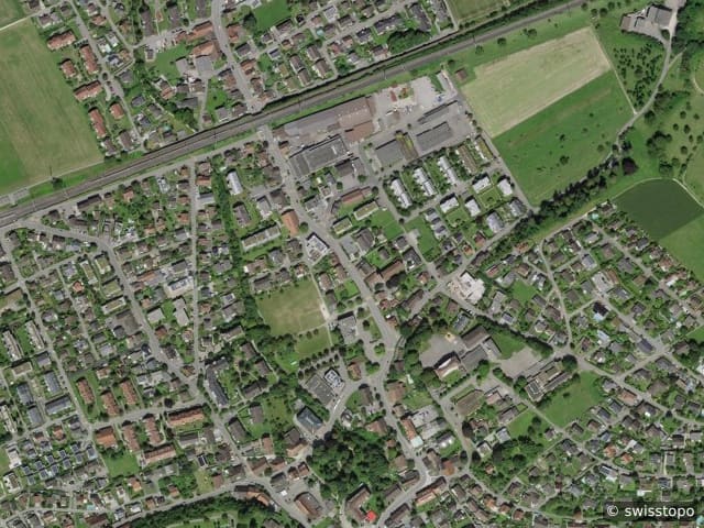 Luftbild Rheinfelden