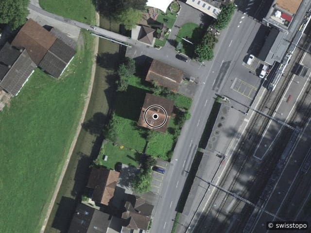 Luftbild Brünigstrasse 52, Giswil