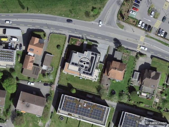 Luftbild Viehweidstrasse 2, Belp