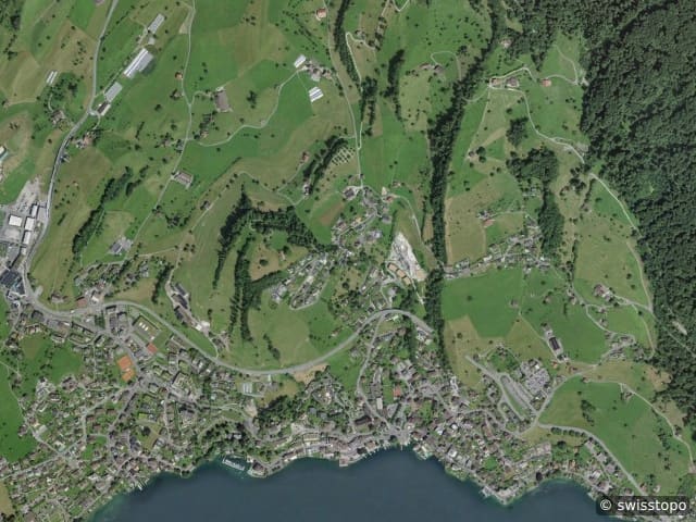 Luftbild Greppen