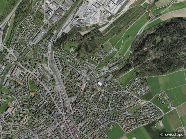 Luftbild Lyss