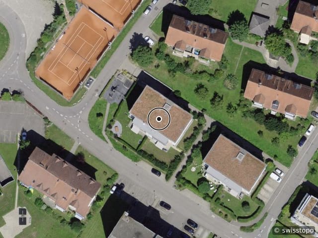 Luftbild Schützenstrasse 13, Diessenhofen